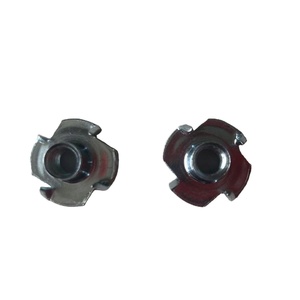 T <strong>Nut</strong> Zinc Plated 4 Prong <strong>Tee</strong> <strong>Nuts</strong> M6 X 9 - Product Image 4