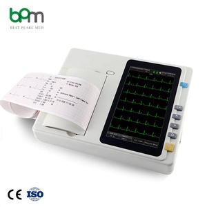 Xách tay 12 chì 3/6/12 kênh ekg thiết bị thú y điện tử cầm tay <span class=keywords><strong>ECG</strong></span> máy cho tim Giám sát - Product Image 6