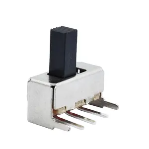 Slide Switch SS12F23G7 two position handle height 7mm horizontal 90 degree switch with 5 pin