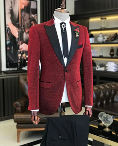 <span class=keywords><strong>Costume</strong></span> <span class=keywords><strong>homme</strong></span> <span class=keywords><strong>bordeaux</strong></span> brillant 2 pièces Blazer pantalon <span class=keywords><strong>noir</strong></span> un bouton revers à pointe affaires mince mariage marié <span class=keywords><strong>Costume</strong></span> sur mesure <span class=keywords><strong>Homme</strong></span> - Product Image 2