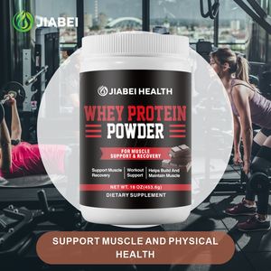 אבקת חלבון מי גבינה לאימונים OEM/ODM, תוספי תזונה צמחיים בתווית פרטית למבוגרים, אבקת אנרגיה - Product Image 4