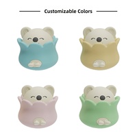 Nouveau jouet distributeur de friandises pour chien en gel de silicone – Durable et à alimentation lente pour chiots et divertissement des animaux de compagnie