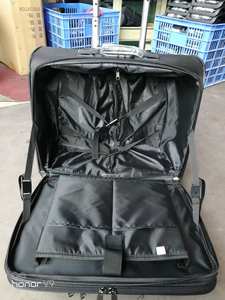 Sac à roulettes pour <span class=keywords><strong>ordinateur</strong></span> portable de 16 pouces avec 4 roues, valises de taille cabine classiques <span class=keywords><strong>et</strong></span> élégantes avec compartiment pour <span class=keywords><strong>ordinateur</strong></span> - Product Image 4