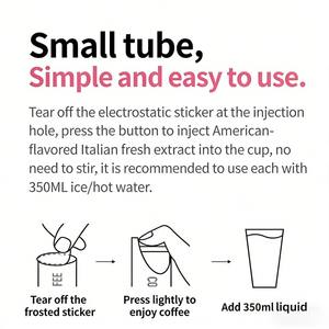 Extracto de Café Líquido Premium, Concentrado, Refrescante, Diferentes Sabores, Tostado Intenso, Café Instantáneo Fresco - Product Image 2