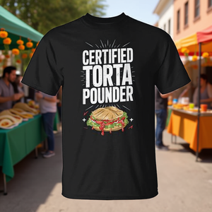 T-shirt Certificata Latino Torta Pounder per Uomo e Donna - Abbigliamento Promozionale - Product Image 3