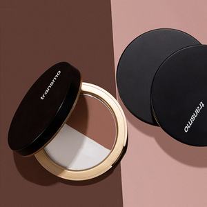 Empty <b>Blush</b> Container clear <b>Blush</b> Container Customized logo Loose Powder Box Contour Palette Waterproof - Product Image 1