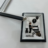 Bingkai foto plastik PS High-End mewah, lampu Modern ramah lingkungan busa kepadatan tinggi ramah lingkungan