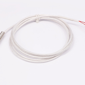 Sonda de termopar de alta temperatura tipo K J E N T R S B de acero inoxidable de uso industrial con tubo de protección - Product Image 4