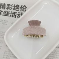Ornements de cheveux de plaque d'acide acétique coréen 4cm petit Clip de préhension simple filles petites griffes de cheveux pince à cheveux en gros