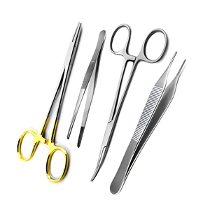 ชุดเครื่องมือผ่าตัด Mayo Hegar TC Needle Holder Adson Forceps Crile Hemostatic Clamp ผู้จัดจำหน่ายขายส่ง - Product Image 1
