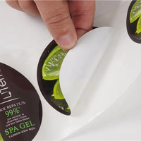 Étiquettes personnalisées en vinyle imperméables pour parfums et cosmétiques - Rouleau d'emballage privé avec impression UV