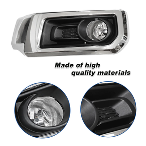 Juego de 2 Faros Antiniebla con Acabado Cromado para <span class=keywords><strong>Toyota</strong></span> <span class=keywords><strong>4Runner</strong></span> 4 Runner <span class=keywords><strong>Limited</strong></span> 2014-<span class=keywords><strong>2020</strong></span> - Product Image 2
