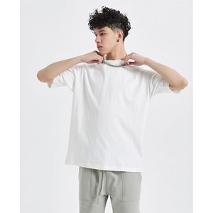 Camiseta Oversize para Hombre FOXA, Manga Corta, Cuello Redondo, Corte Holgado, Algodón Jersey, Transpirable, Estilo Urbano - Product Image 3