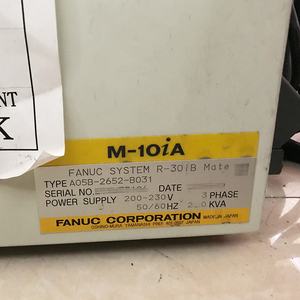 หุ่นยนต์แขนกล FANUC รุ่น LR Mate ระบบควบคุม R-30IB MATE(A05B-2652-B031) - Product Image 2