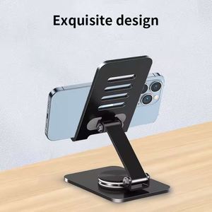 360 Degree <b>Rotating</b> Fully Adjustable Foldable Desktop Phone <b>Stand</b> Compatible All Phones Thick Case Mobile Phone Holder Cradle - Product Image 2