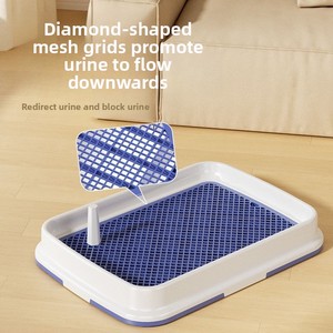 Bandeja Sanitária Fixa Alice para Cães com Tapete Absorvente – Ecológica e Lavável para Cães de Pequeno e Médio Porte - Product Image 3