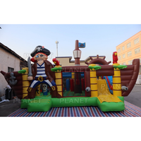 Vente chaude Parc de jeux commercial Parcours d'obstacles Château gonflable Thème licorne