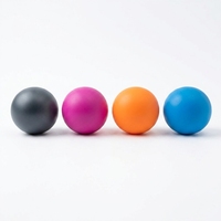 Ensemble de balles de massage en silicone 46 65 80 mm – Outil de récupération musculaire profond, ferme et lisse