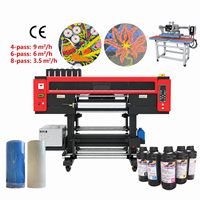 Imprimante DTF à effet de broderie 3D automatique, tête d'impression I3200, encre pigmentée, presse à chaud pour vêtements et sweats à capuche
