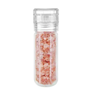 Cấp Thực Phẩm Nhựa Hạt Tiêu Nhà Máy Muối Máy Xay 60Ml Rõ Ràng Seasonsing Shaker Chai