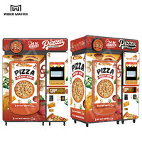 Machine à réchauffer les pizzas, restauration rapide, 24h/24, libre-service, distributeur automatique de pizzas de 12 pouces, entièrement automatique