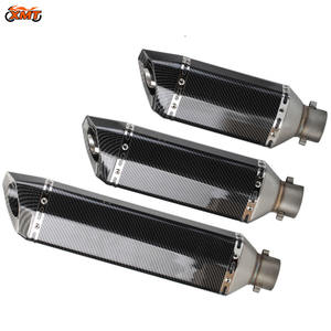 Silenciador de <span class=keywords><strong>escape</strong></span> universal de acero inoxidable de 51 mm para motocicleta, scooter, ATV, moto de cross, <span class=keywords><strong>ciclomotor</strong></span> - Product Image 6