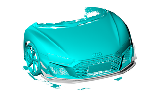 Préimprégné FIBRE DE CARBONE SEC Pare-chocs Avant Séparateurs Latéraux Ailerons Canard Pour <span class=keywords><strong>Audi</strong></span> <span class=keywords><strong>R8</strong></span> V10 <span class=keywords><strong>2022</strong></span> 2023 - Product Image 4