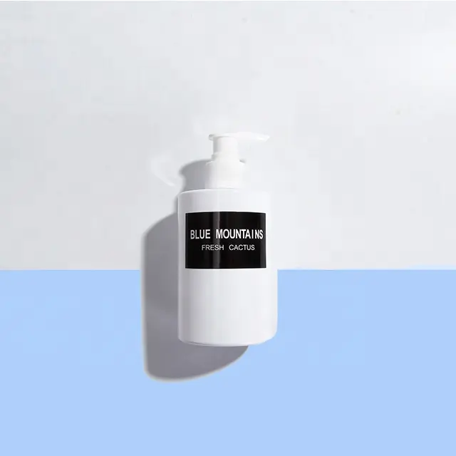 16 унций белые пластиковые бутылки w/белые мыльные Насосы 16 унций многоразового использования и отлично подходит в ванной для эфирных масел