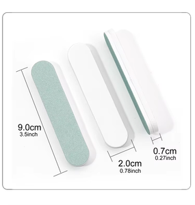 Herramientas para Pulir <span class=keywords><strong>Uñas</strong></span>, Mini Pulidor de <span class=keywords><strong>Uñas</strong></span>, Esponja de Doble Cara, Lima de <span class=keywords><strong>Uñas</strong></span> Acrílica Suave de Espuma, Herramientas de Manicura Azules - Product Image 2