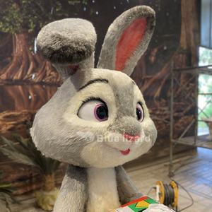 Centro Comercial Blue Lizard, Atracción Increíble, Animales Animatrónicos Realistas, Modelo de <span class=keywords><strong>Conejo</strong></span> de Dibujos Animados para Interiores - Product Image 4