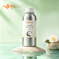 Huile d'absolue de camélia (Camellia japonica) 100% pure, extraite au CO2, parfum floral délicat et frais, pour l'aromathérapie et la fabrication de bougies