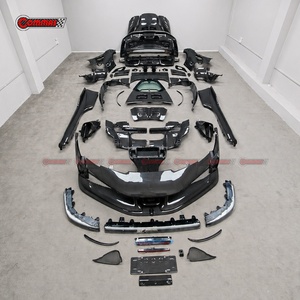 Nuevo Kit de Carrocería de Fibra de Carbono Seca Estilo SF90XX para Ferrari SF90, Parachoques Delantero y Trasero, Guardabarros, Faldones Laterales - Product Image 5