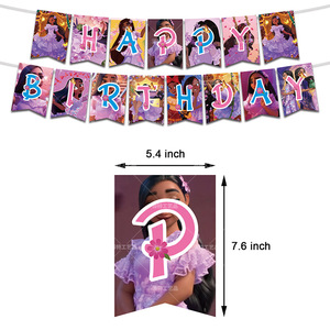 Ballons en latex Isabella de 12 pouces, <span class=keywords><strong>d</strong></span>écorations de gâteaux, bannière, cadeaux <span class=keywords><strong>d</strong></span>'<span class=keywords><strong>anniversaire</strong></span> pour enfants, <span class=keywords><strong>d</strong></span>écorations de fête <span class=keywords><strong>Encanto</strong></span> - Product Image 3