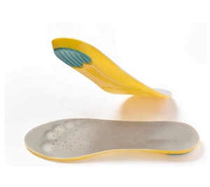 Sol dalam busa memori Orthotic Super tebal, untuk kaki datar & nyeri kaki berlari masukkan sepatu dengan bantalan Gel atletik - Product Image 1