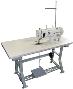 Máquina de coser de alta calidad JUKI DNU-1541 de 1 aguja con arrastre unísono, gancho grande y pedal de arrastre - Product Image 2