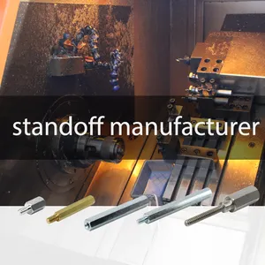 China Groothandel Op Maat Pcb Standoff Schroef Moer Vrouwelijke Hardware Schroefdraad Staafbuis Afstandhouders Rond Aluminium Standoff Spacer