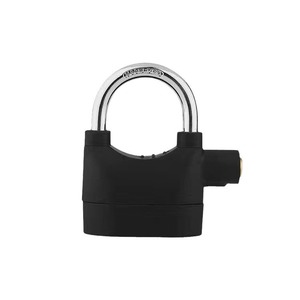 Sicurezza antifurto impermeabile in metallo blocco porta lucchetto per moto durevole serratura a chiave con sirena Password sblocco - Product Image 4
