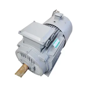 Dinamo 20 poles, 20kW 300rpm 400V Dc drive langsung motor listrik generator Output gigi tipe asal tahan kecepatan tetes