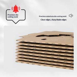 Porte-gobelets en papier jetable pour café et thé au lait, porte-gobelets simple/double/quatre gobelets, plateau à boissons à emporter pour cafés et restaurants - Product Image 5