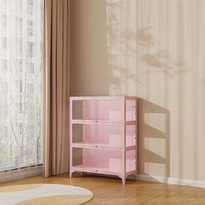 Étagère de rangement en acrylique et verre pour figurines d'<span class=keywords><strong>action</strong></span> à collectionner Modèles de voiture Présentoir de figurines manga - Product Image 2