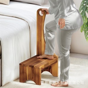 Cross-border wooden children's <b>stool</b>, footstool, step <b>stool</b>, step <b>stool</b>, <b>bathroom</b> sink, stair <b>stool</b>, children's washbasin <b>stool</b> - Product Image 1