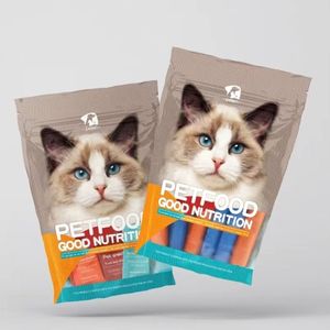 Il gatto liquido tratta le prelibatezze cremose al <span class=keywords><strong>salmone</strong></span> di pollo per leccare i gatti snack con cibo umido per gatti - Product Image 6