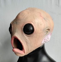 Effrayant Alien et Poisson Monstre Masque Respirant Latex Cosplay Horreur pour Halloween Mascarade Parties Terror Props