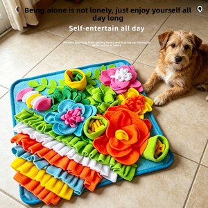 Nuovo Tappetino Olfattivo in Pile Polare per Animali Domestici, Tappetino Puzzle per Alimentazione Lenta, Giocattolo per Addestramento Olfattivo per <span class=keywords><strong>Cani</strong></span> e Gatti - Ingrosso - Product Image 3
