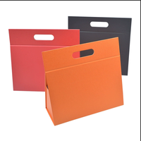 Boîte en papier en gros, boîte magnétique portable pliable, boîte cadeau haut de gamme pour cadeaux de mariage, cadeaux de fête avec poignée