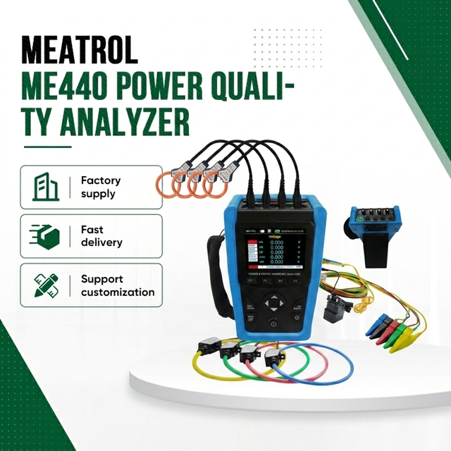 University ME440 4G Handheld Data Logger Electrical Parameters Instrument for Energy Recorder Power Meter Power Meters Product