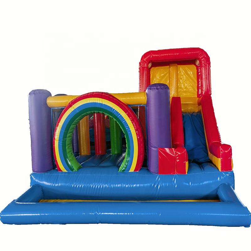 Slide Jumping Pillow Outdoor Playhouse Arlopu Kids Bounce House
