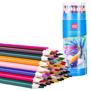 Deli Water Color Pencils 12 Colors No.7071-12 For Kids Drawing Art Supplies - Product Image 5