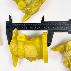 Bán Buôn Tự Nhiên Chữa Bệnh Đá Quý Pha Lê Khắc Chanh Ngọc Yoda Bé Mô Hình Pha Lê Thủ Công Mỹ Nghệ Pha Lê Yoda - Product Image 5