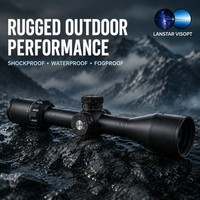 Lunette optique FFP avec lentille illuminée, résistante aux chocs, étanche, anti-buée, compacte, durable, équipement d'observation sur le terrain à longue distance